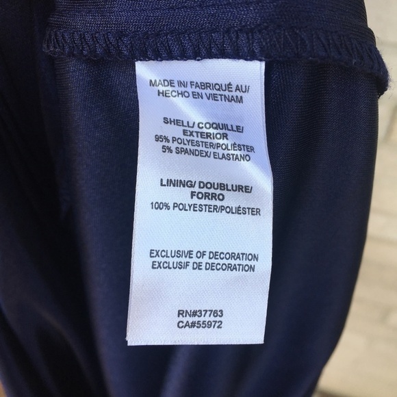 NWT Laundry Dress Size Medium Blue Green Geo Striped Design Shift - Picture 7 of 8